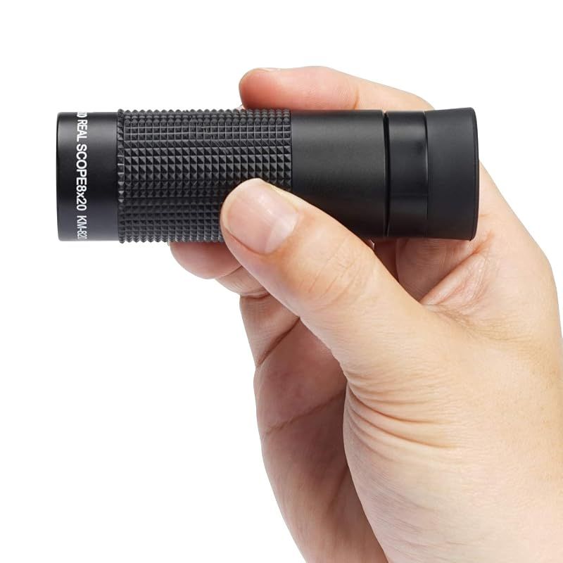 新品】 Kenko 単眼鏡 リアルスコープ 8×20 8倍 20mm口径 最短合焦距離