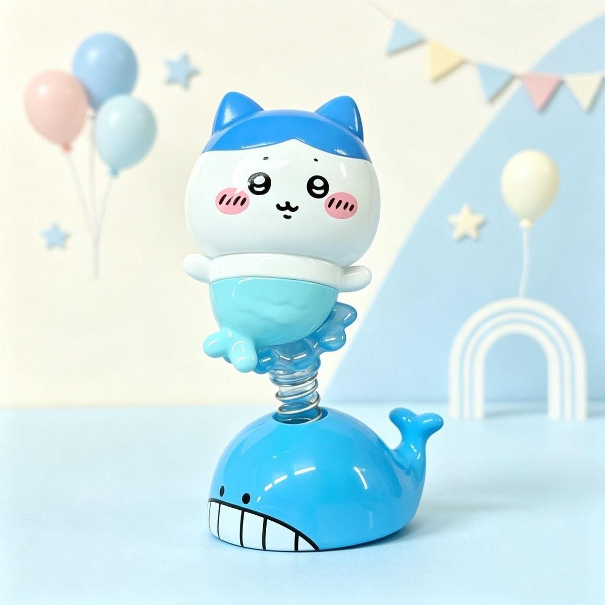MOETCH CHIIKAWA ちいかわ フィギュア 揺れる置物 3点セット ハチワレ