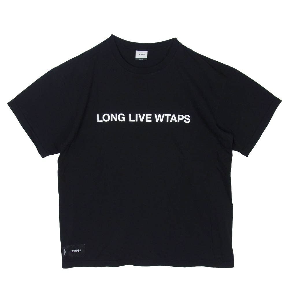 WTAPS ダブルタップス LLW SS COTTON フロント ロゴ プリント Tシャツ