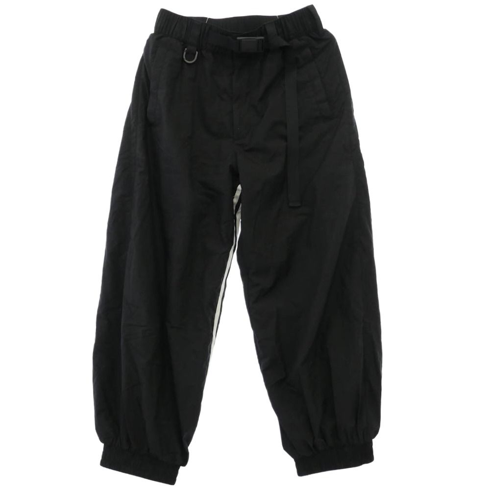 Y-3 Yohji Yamamoto ワイスリー ヨウジヤマモト JD5998 3-Stripes Nylon Shell Pants ストライプ ナイロン シェル パンツ ブラック系 ホワイト系 S【中古】 Y-3 Yohji Yamamoto ワイスリー ヨウジヤマモト JD5998 3-Stripes