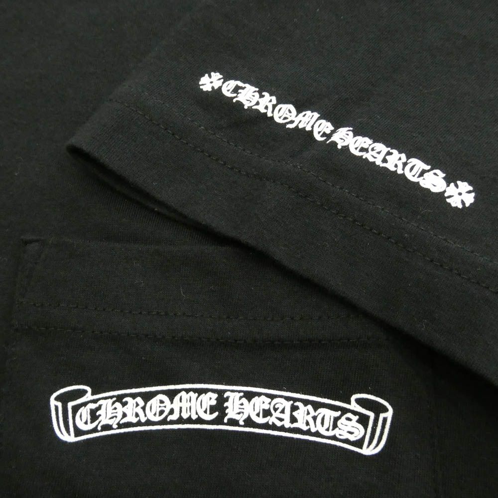 CHROME HEARTS クロムハーツ（原本無） Back Scroll Label Print