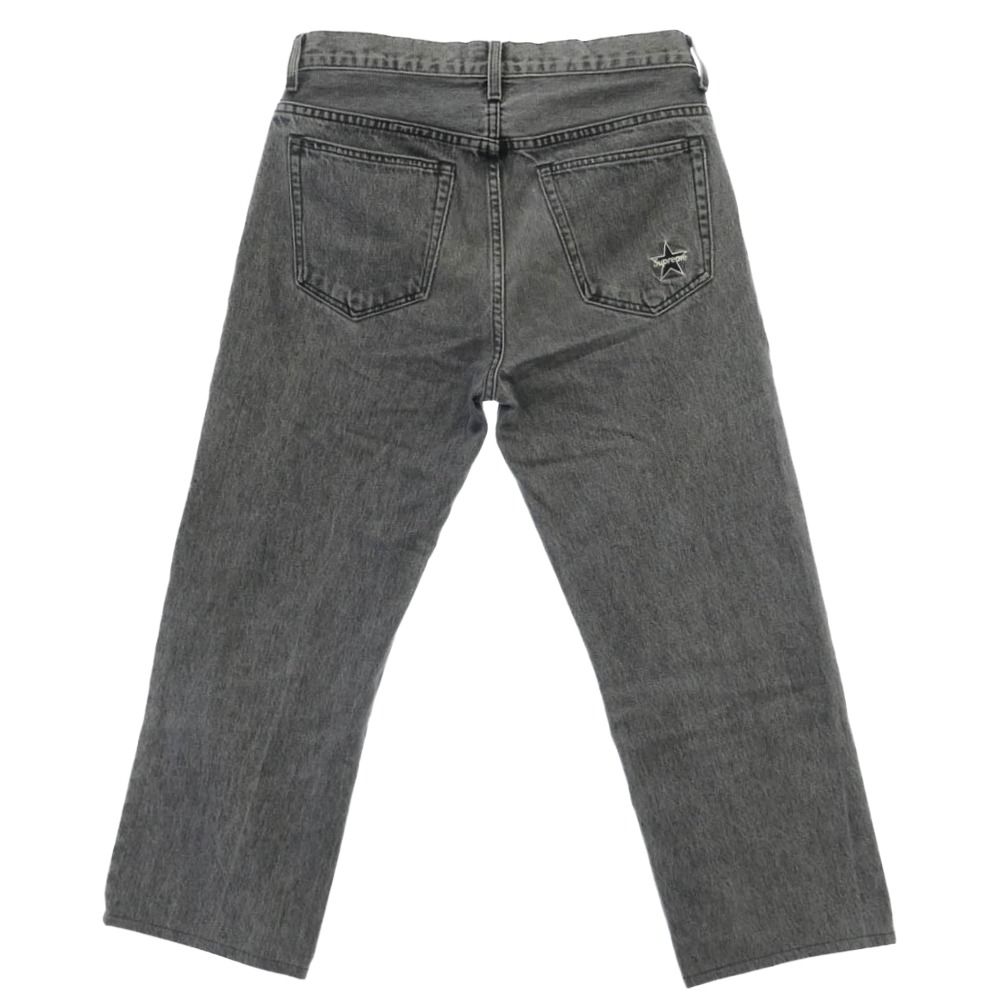Supreme シュプリーム Regular Jean Washed Black ウォッシュド