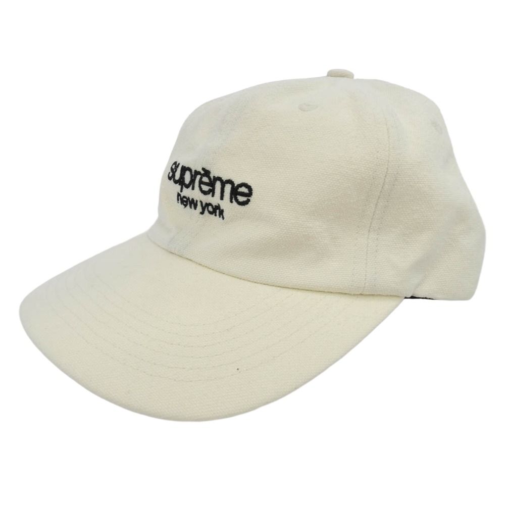 Supreme シュプリーム 23SS CLASSIC LOGO 6-PANEL CAP クラシック ロゴ 6パネル キャップ 帽子 ホワイト ホワイト系【中古】 6,927円