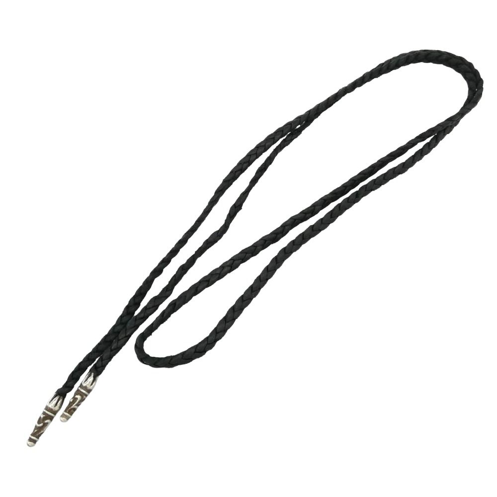 CHROME HEARTS クロムハーツ（原本無） LEATHER BRAID スクロール