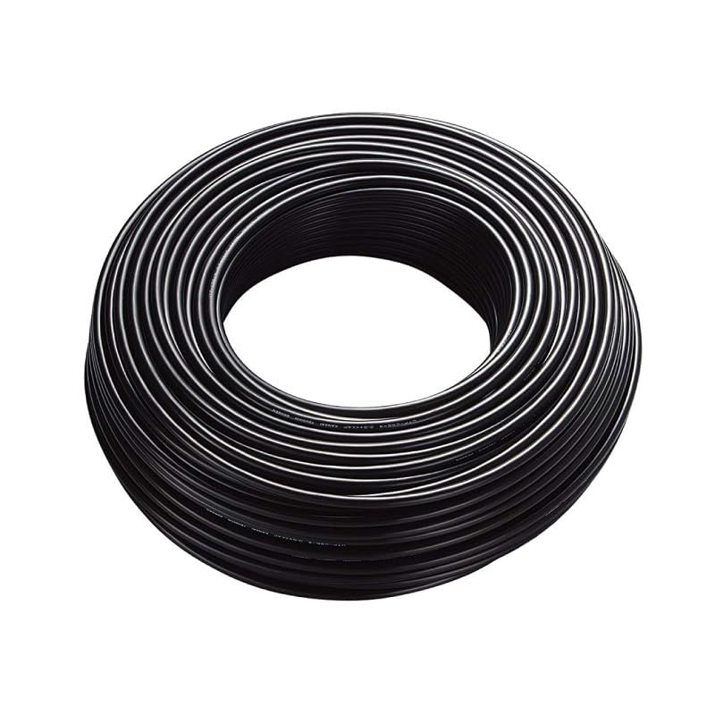 【新品】 エレコム LANケーブル 100m 自作用 屋外対応 CAT5e ブラック LD-VAPFR/BK100 0