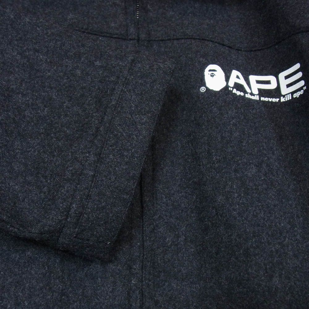 A BATHING APE アベイシングエイプ 00s GORE WINDSTOPPER メルトン