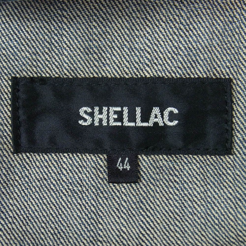 SHELLAC シェラック S-3303 Denim Jacket ソフトダメージ ペイント