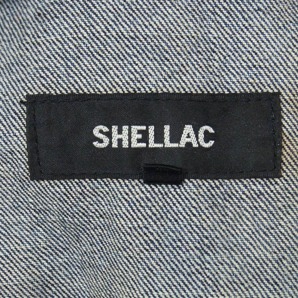 SHELLAC シェラック 45921 Denim Jacket ソフトダメージ デニム