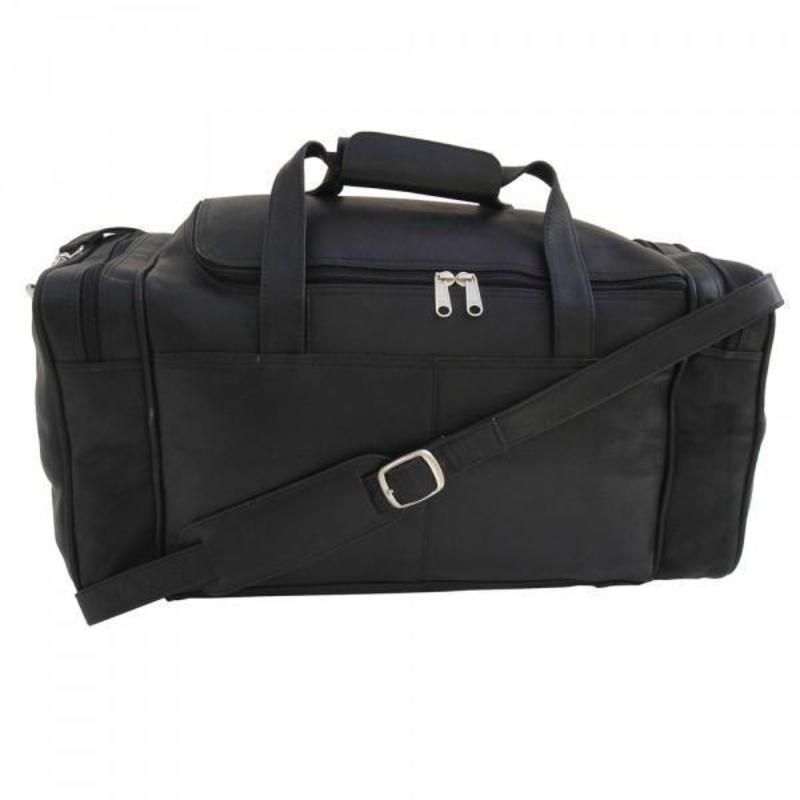 ピエル レザー メンズ バッグ ボストンバッグ Piel Leather Small Duffel Bag Black ブラック