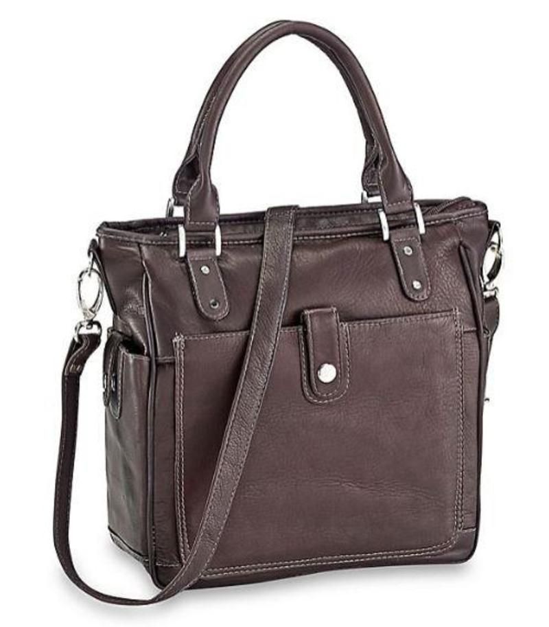 ピエル レザー メンズ バッグ ショルダーバッグ Piel Leather Tablet Shoulder Bag Chocolate チョコレート