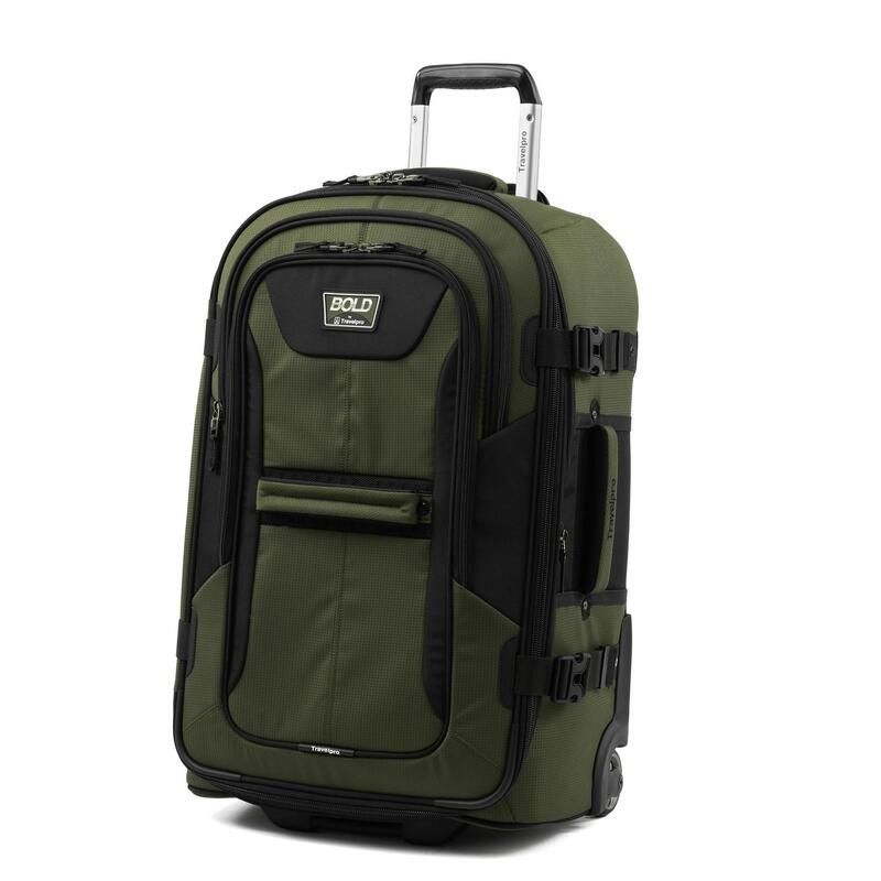 トラベルプロ メンズ バッグ スーツケース Bold by Travelpro 25 Expandable Rollaboard OliveBlack ブラック