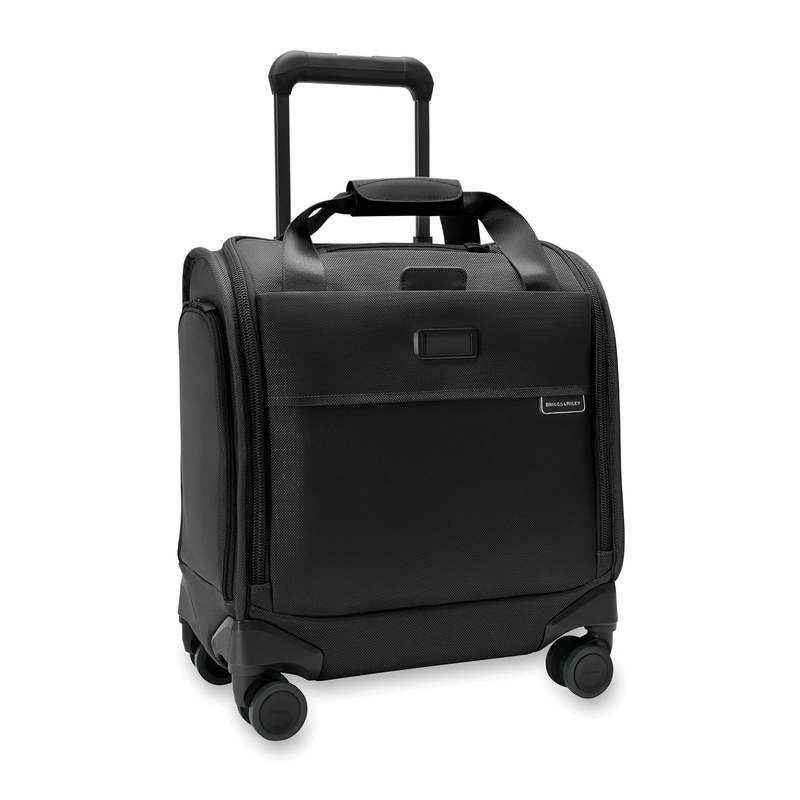 ブリッグスアンドライリー メンズ バッグ スーツケース Briggs amp Riley NEW Briggs Riley Baseline Cabin Spinner Black ブラック