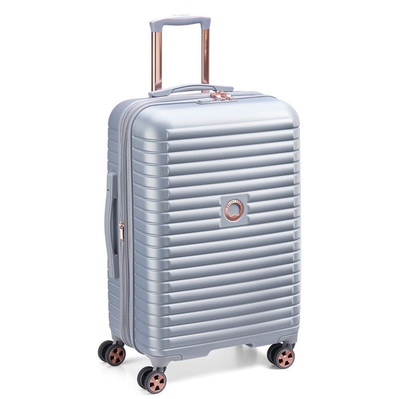 デルシー メンズ バッグ スーツケース Delsey Cruise 30 24 Expandable Spinner Upright Platinum