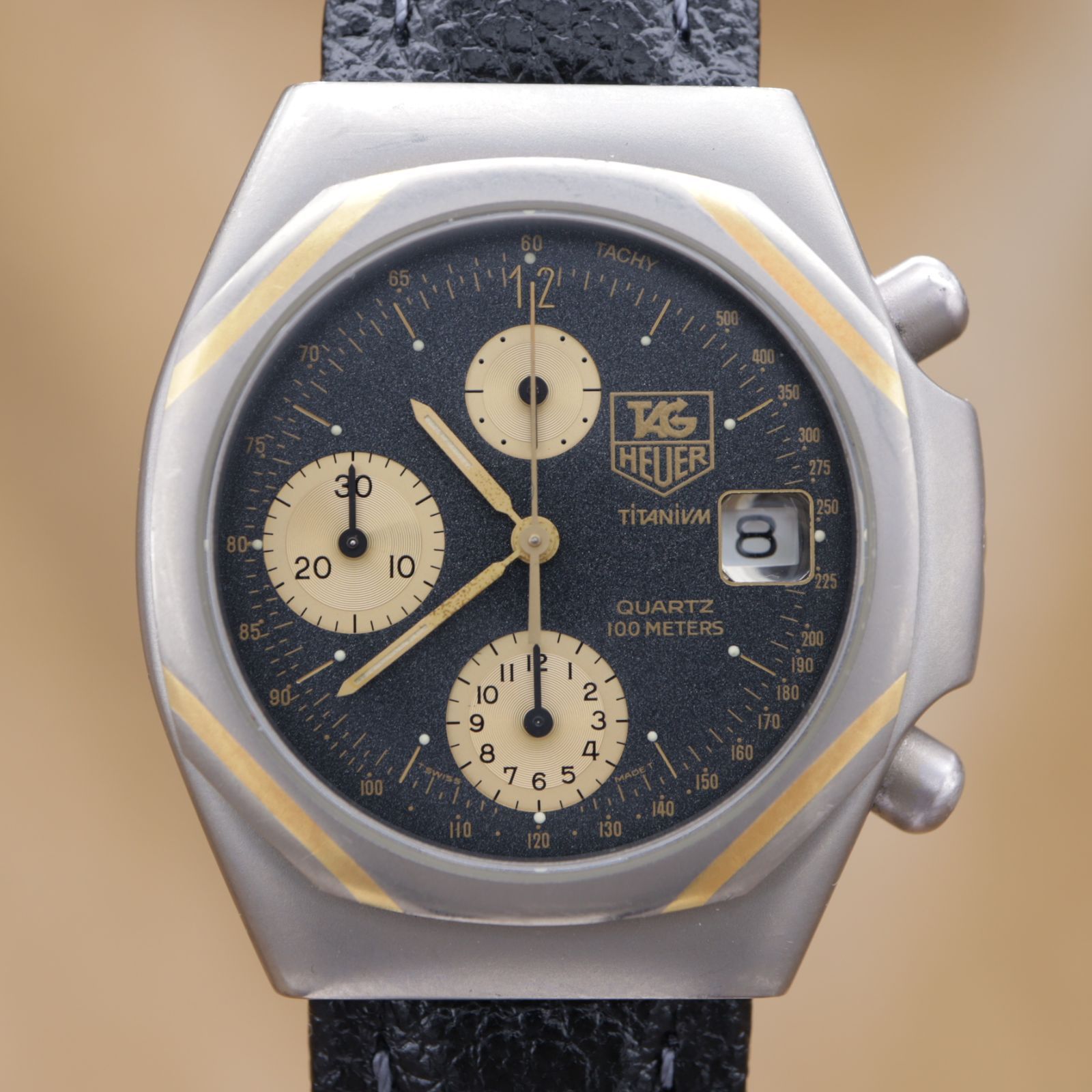 TAG HEUER メンズ時計 タグホイヤー チタニウム クロノグラフ 225.206-18 TAG HEUER Titanium