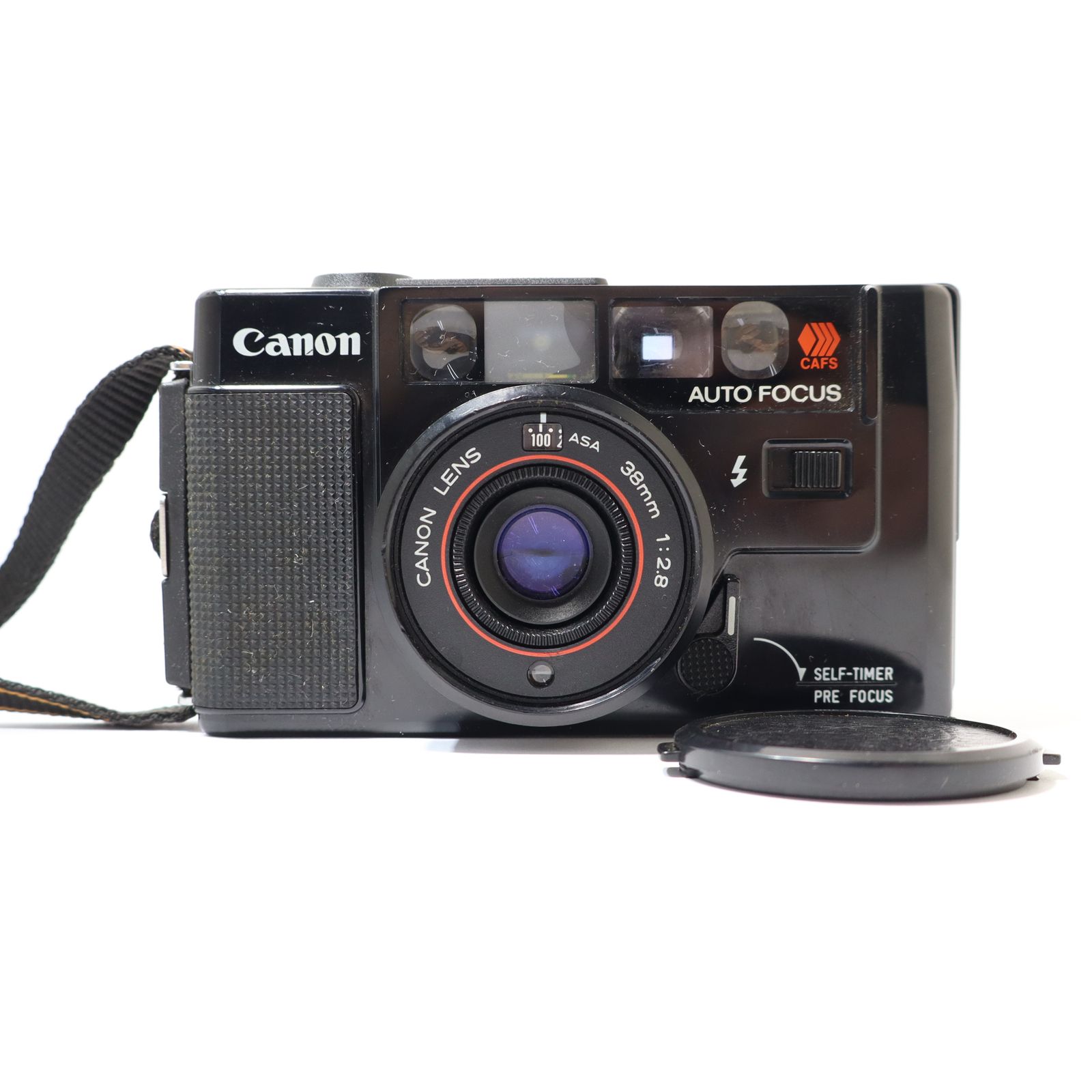 Canon AF35M 空シャッター、ストロボ発光確認済み フィルムコンパクト