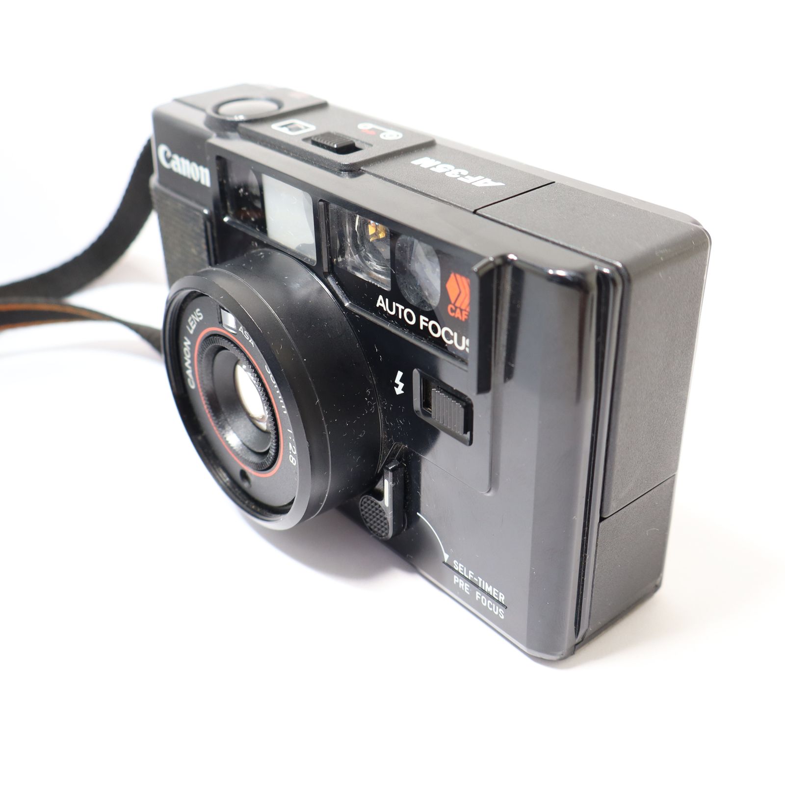 Canon AF35M 空シャッター、ストロボ発光確認済み フィルムコンパクト