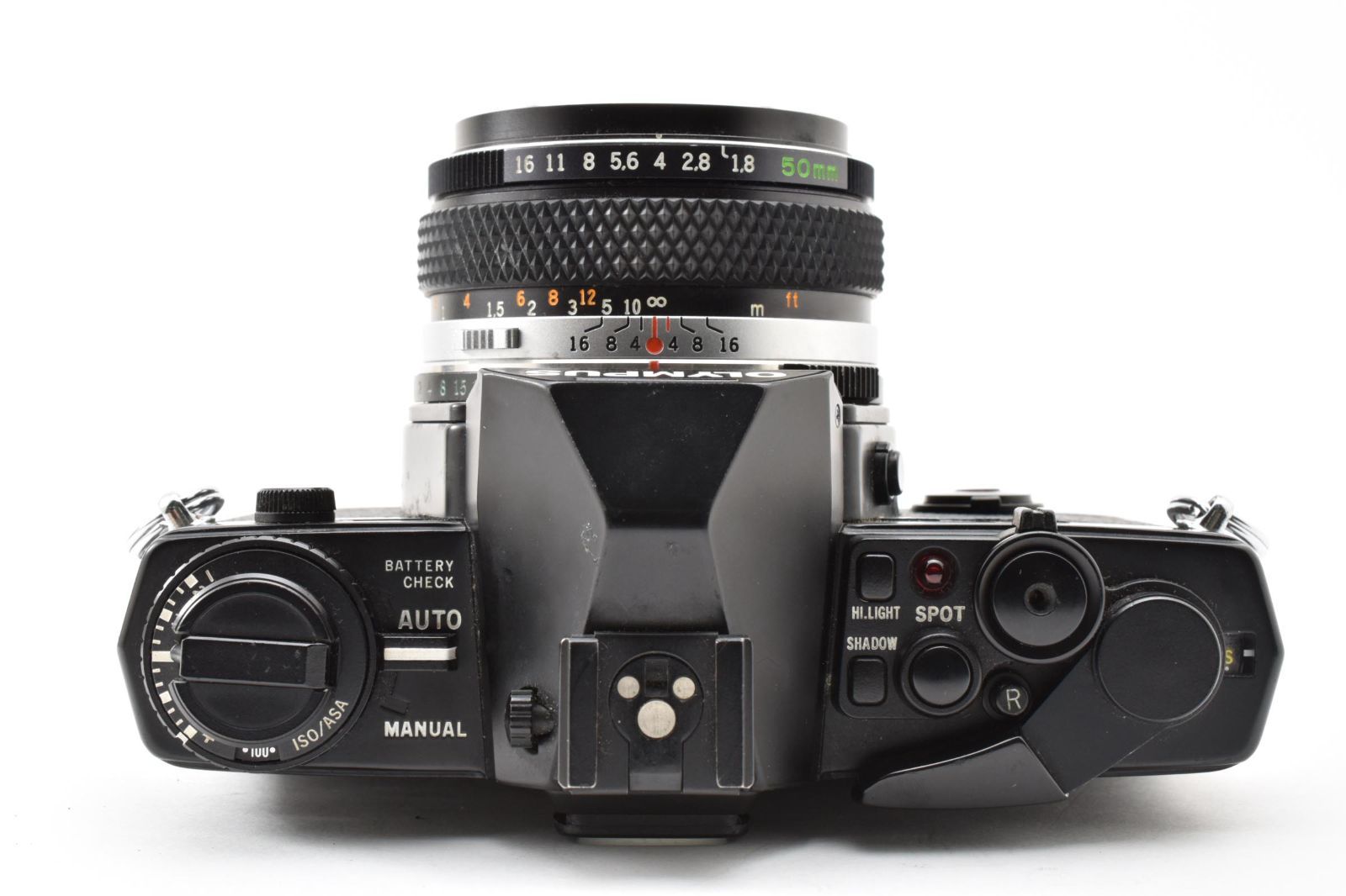 ☆動作品☆ オリンパス OLYMPUS OM-4 ブラック フィルム一眼レフ F