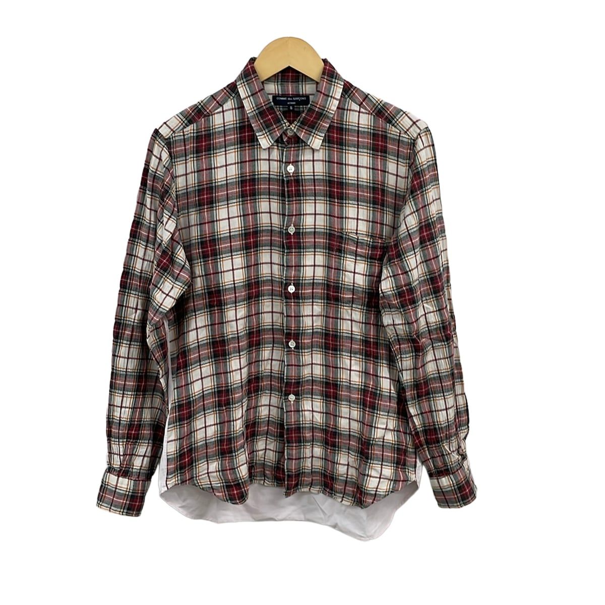 COMMEdesGARCONS HOMME(コムデギャルソンオム) 長袖シャツ サイズS