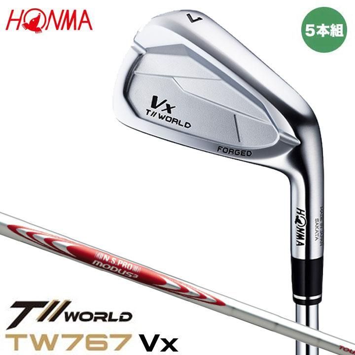 新品★ホンマ★T//WORLD Vx アイアン★ツアーワールド TOUR WORLD★2024★#6～9,PW★5本★S★NSプロ モーダス MODUS 3 TOUR 105★日本正規品