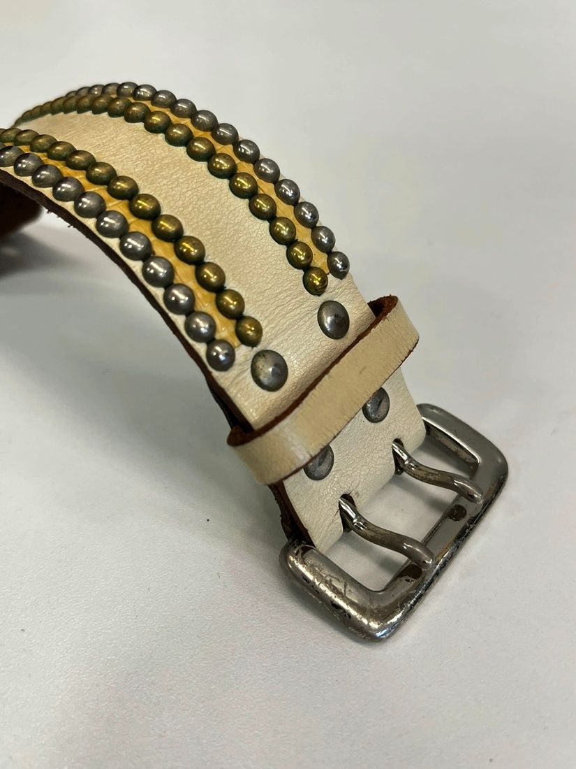 ウルフズヘッド WOLF'S HEAD スタッズ レザー ブレスレット メンズ
