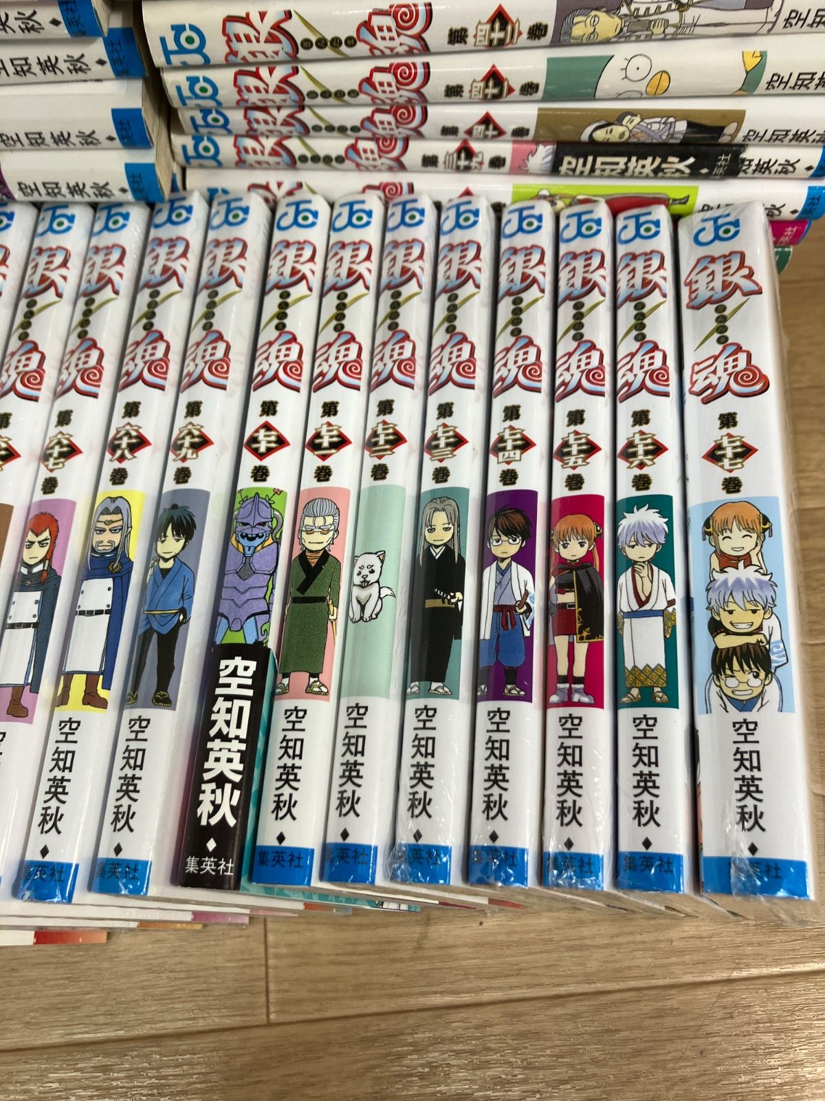 ☆【 未開封巻多数あり】銀魂 1～77巻 全巻+キャラクターブック