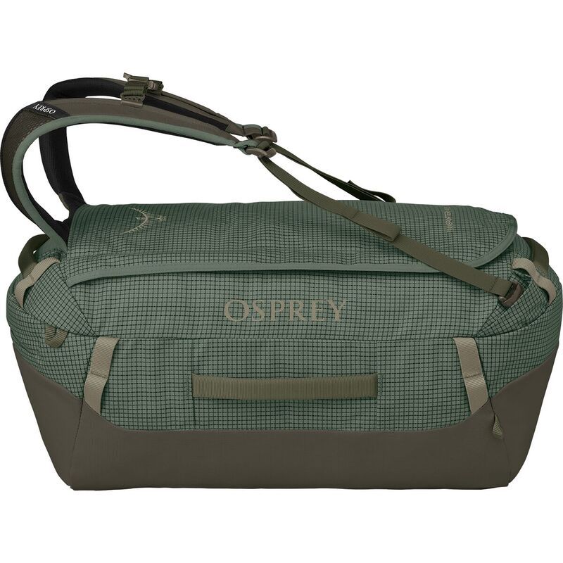 オスプレーパック メンズ バッグ ボストンバッグ Osprey Packs Transporter 40L Duffel Pine LeafEarl Grey グレー