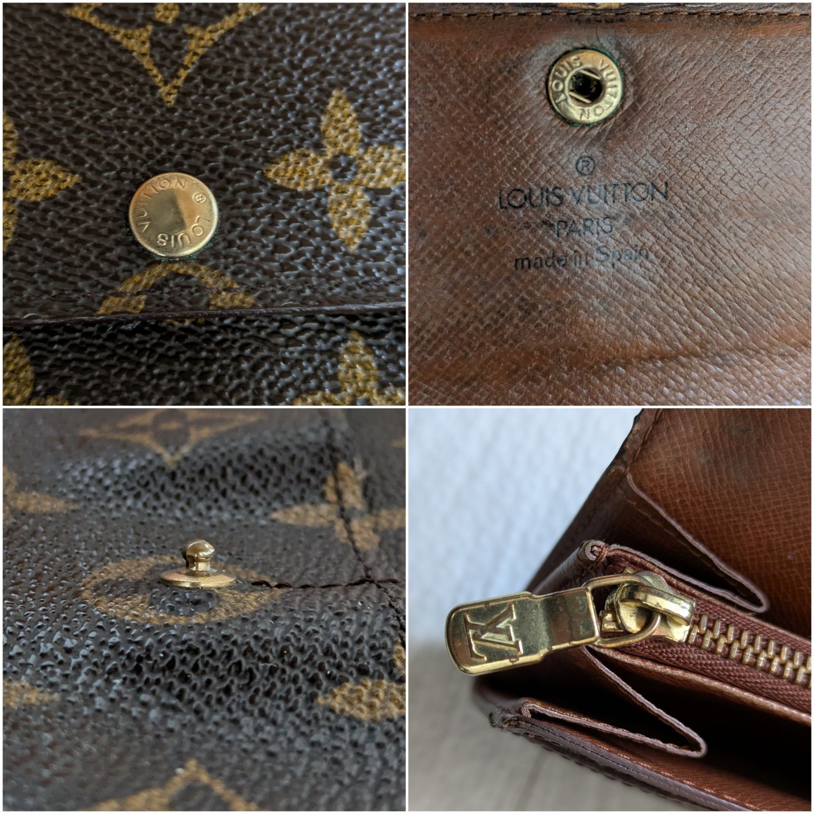 モノグラム】ルイ・ヴィトン LOUIS VUITTON ポシェット ポルトモネ