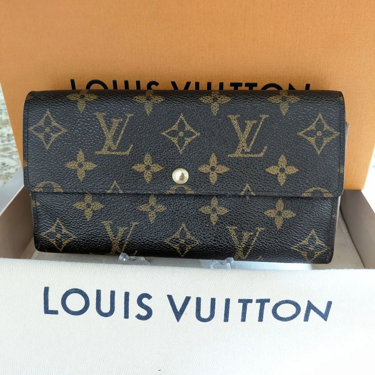 モノグラム】ルイ・ヴィトン LOUIS VUITTON ポシェット ポルトモネ