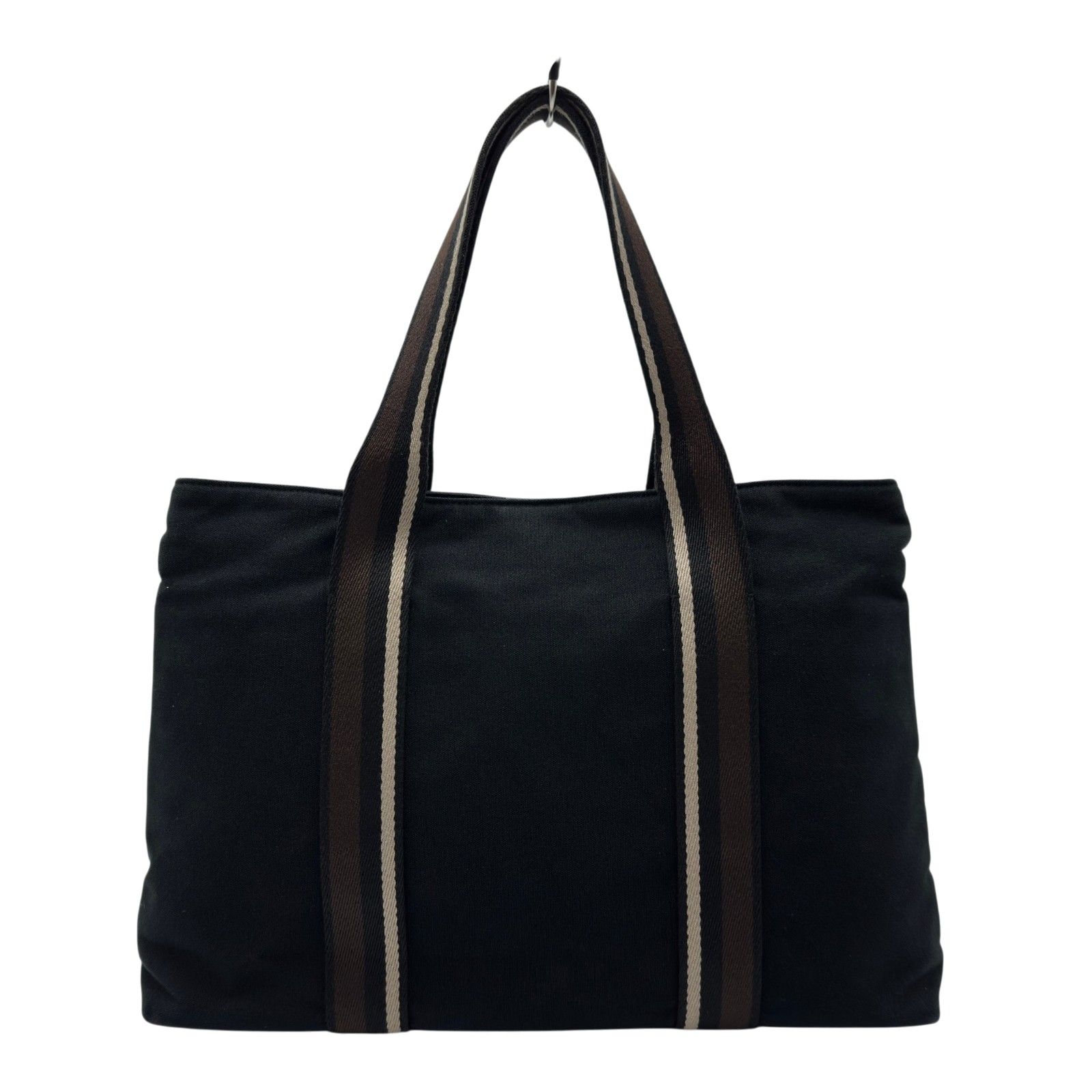 エルメス HERMES トロカホリゾンタルMM ブラック トワル/レザー メンズ