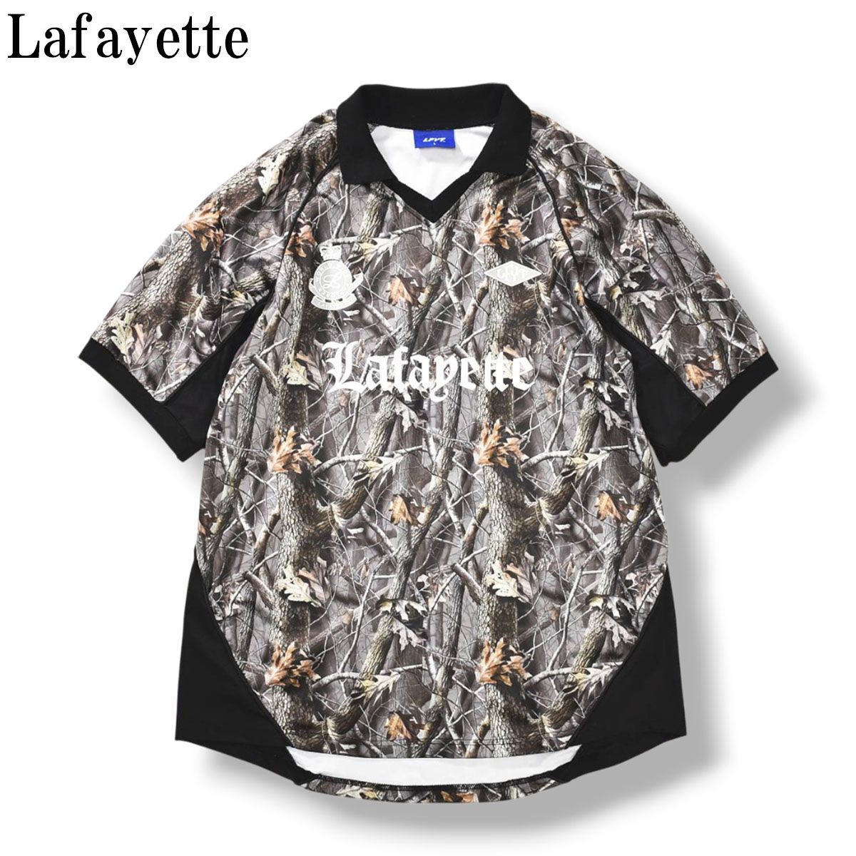 ラファイエット LFYT Lafayette EMBLEM SOCCER JERSEY 襟付き 半袖
