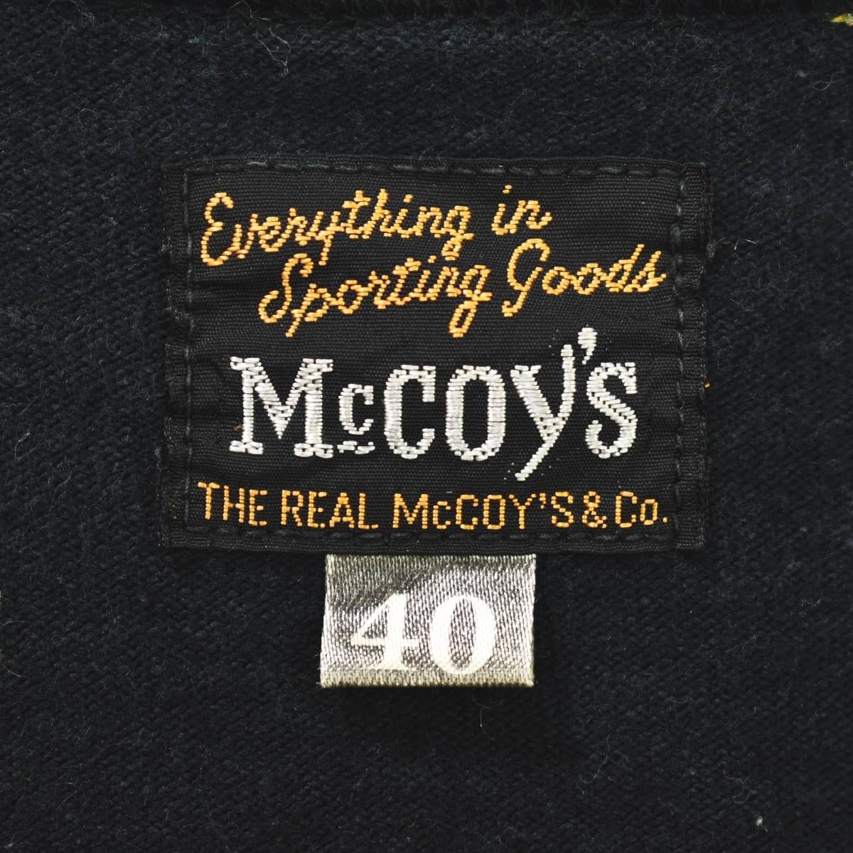 ザ リアルマッコイズ The REAL McCOY'S BUCO 長袖 プリント Tシャツ