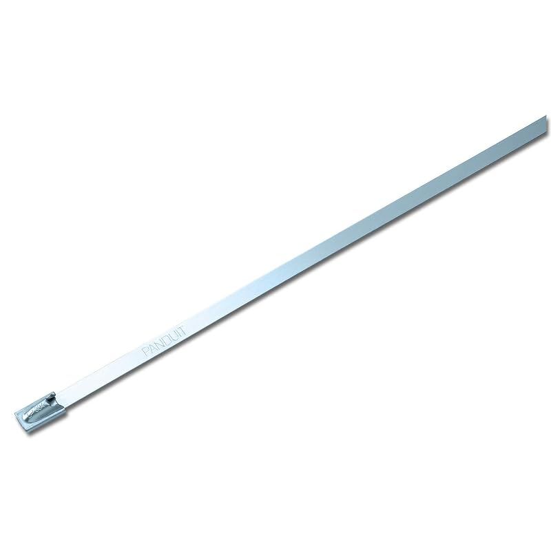 【新品】 パンドウイット MLTタイプ 自動ロック式ステンレススチールバンド SUS304 幅4.6mm 長さ363mm 100本入り MLT4S-CP 0