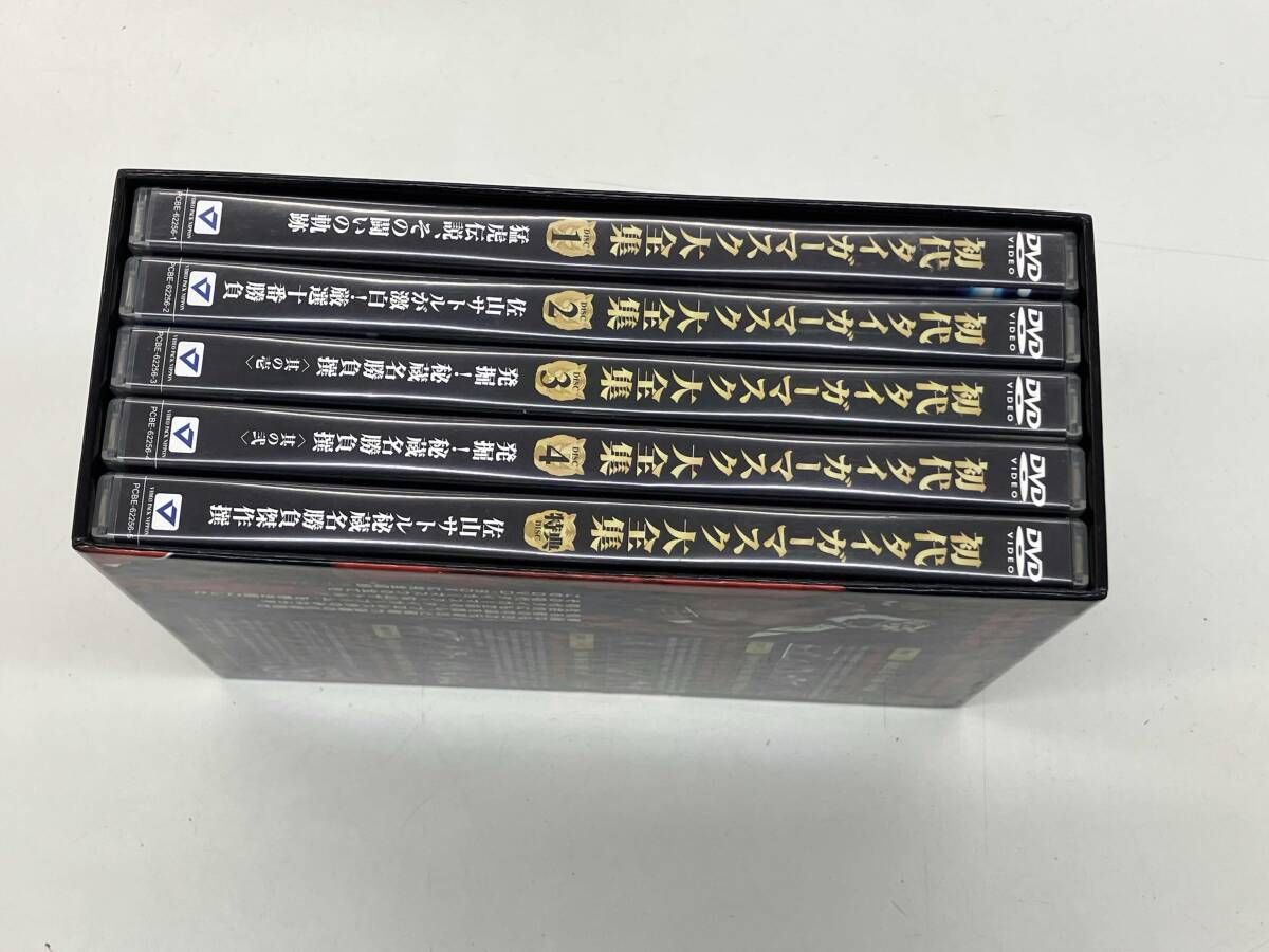 DVD 初代タイガｰマスク大全集~奇跡の四次元プロレス1981-1983~完全保存