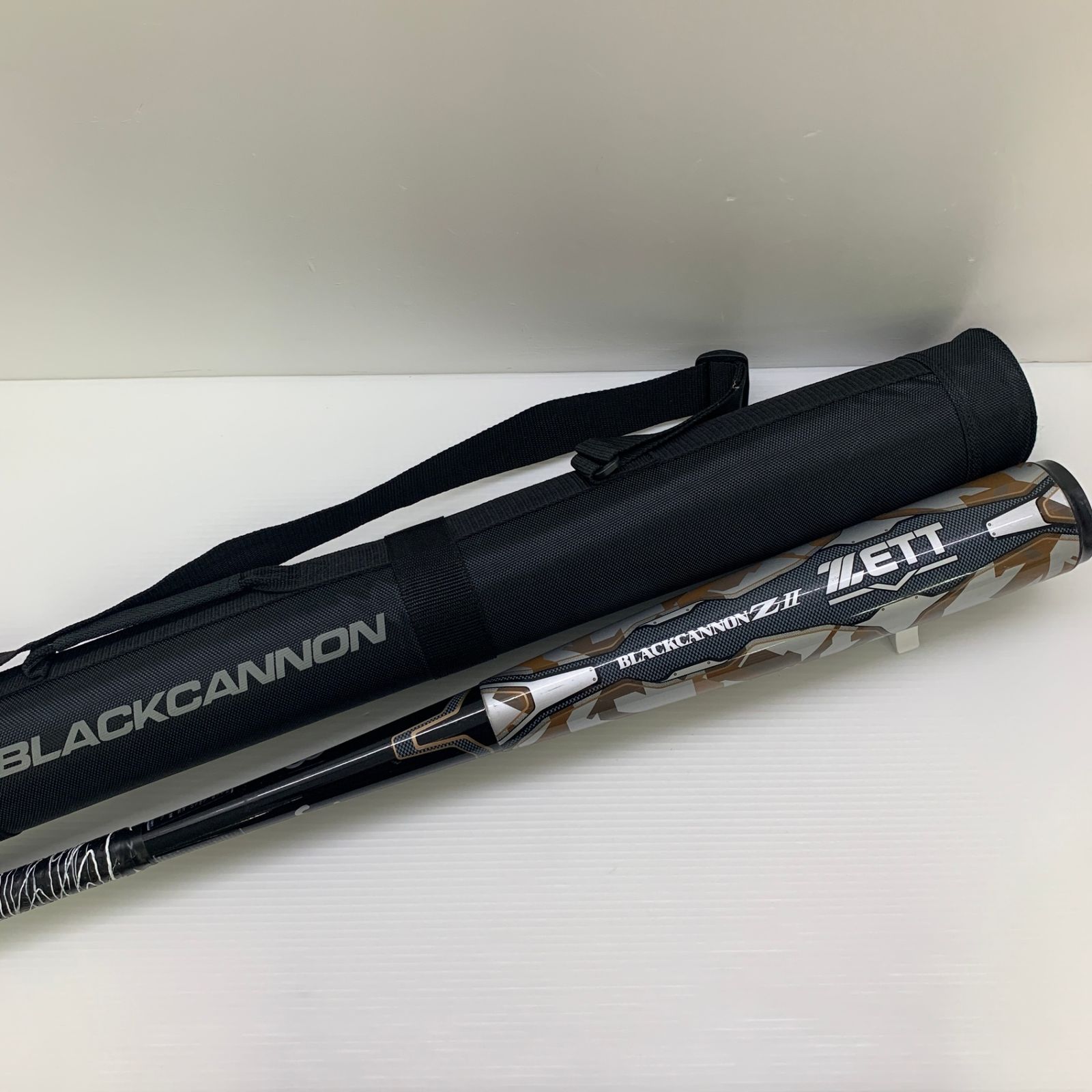 ゼット ZETT ブラックキャノンZⅡ 軟式 大人 一般 FRP製バット