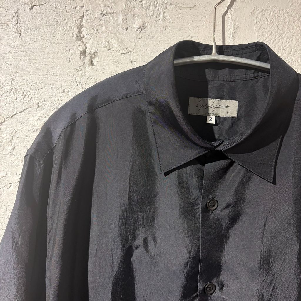 Yohji Yamamoto POUR HOMME ヨウジヤマモトプールオム CUPRO TAFFETA