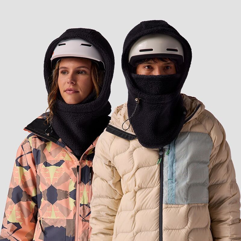 バックカントリー メンズ アクセサリー マフラー・ストール・スカーフ フリース Backcountry Wander PileFleece Hood Black ブラック