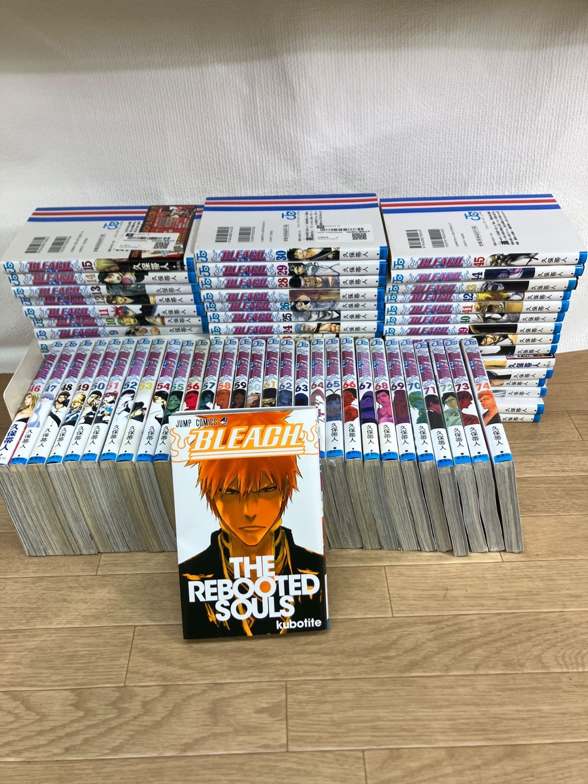 ☆①【未開封あり】BLEACH ブリーチ 1～74巻全巻＋THE REBOOTED SOULS