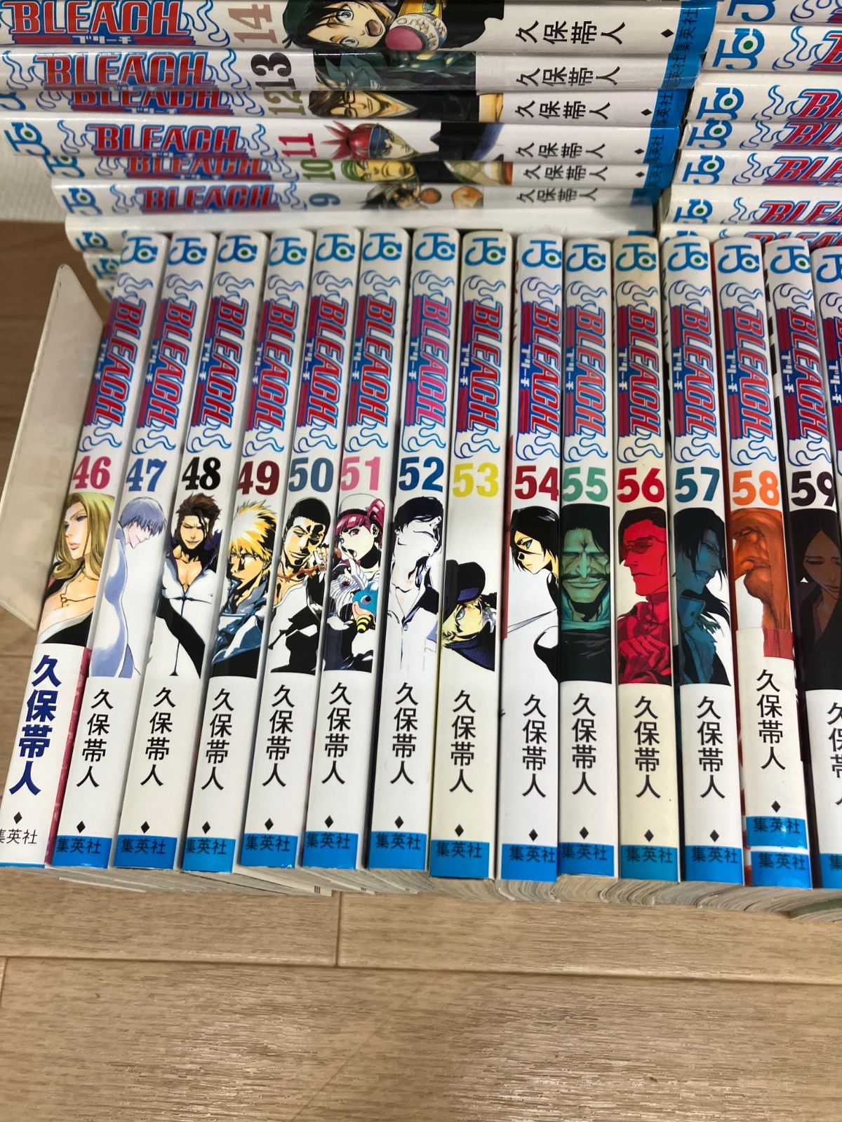 ☆①【未開封あり】BLEACH ブリーチ 1～74巻全巻＋THE REBOOTED SOULS