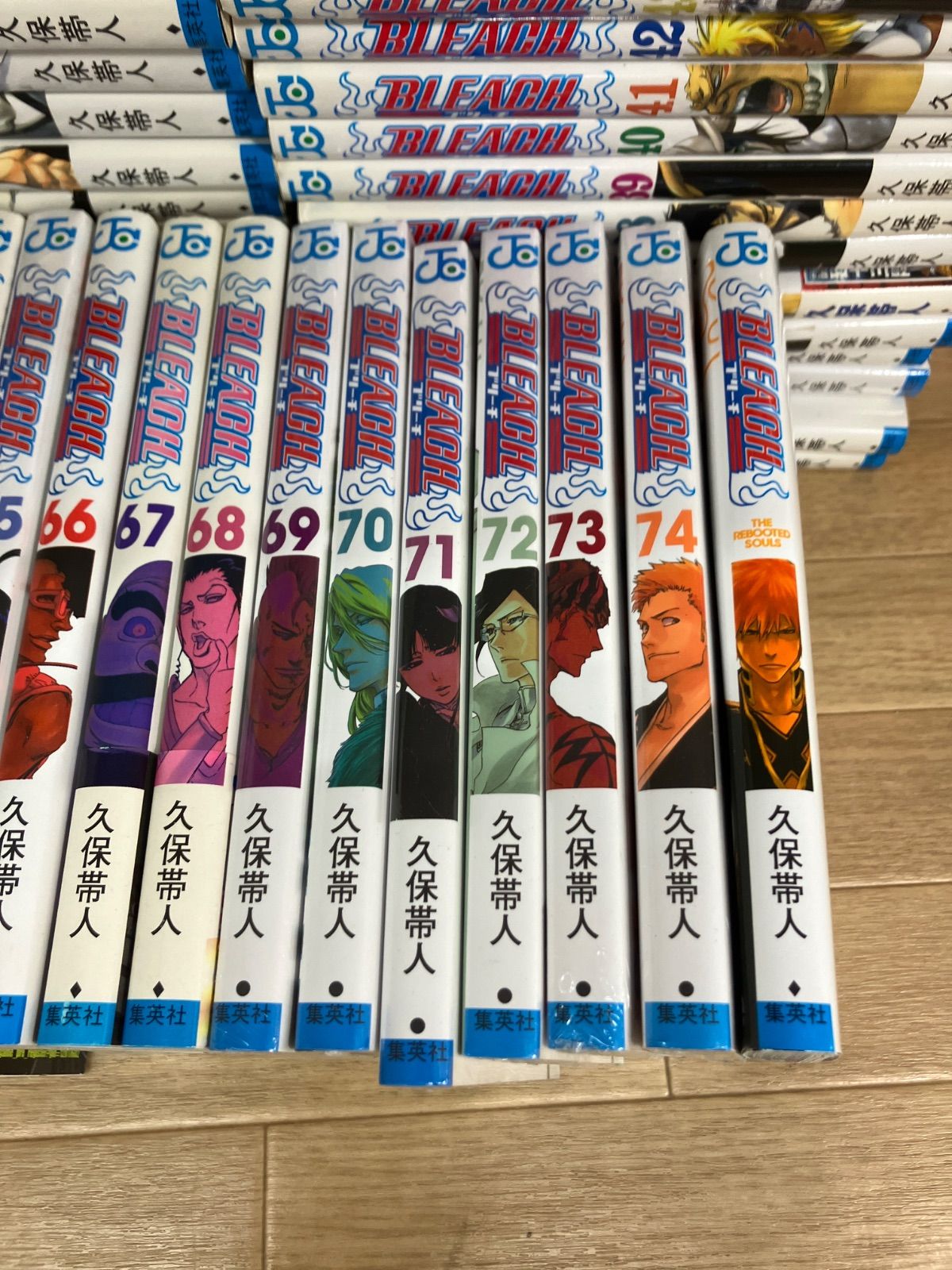 ☆①【未開封あり】BLEACH ブリーチ 1～74巻全巻＋THE REBOOTED SOULS
