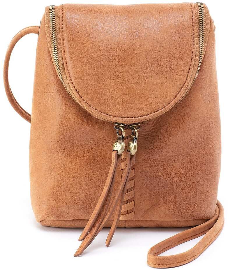 ホボ レディース バッグ ショルダーバッグ レザー HOBO Fern Stitched Leather Crossbody Bag Whiskey 32,370円