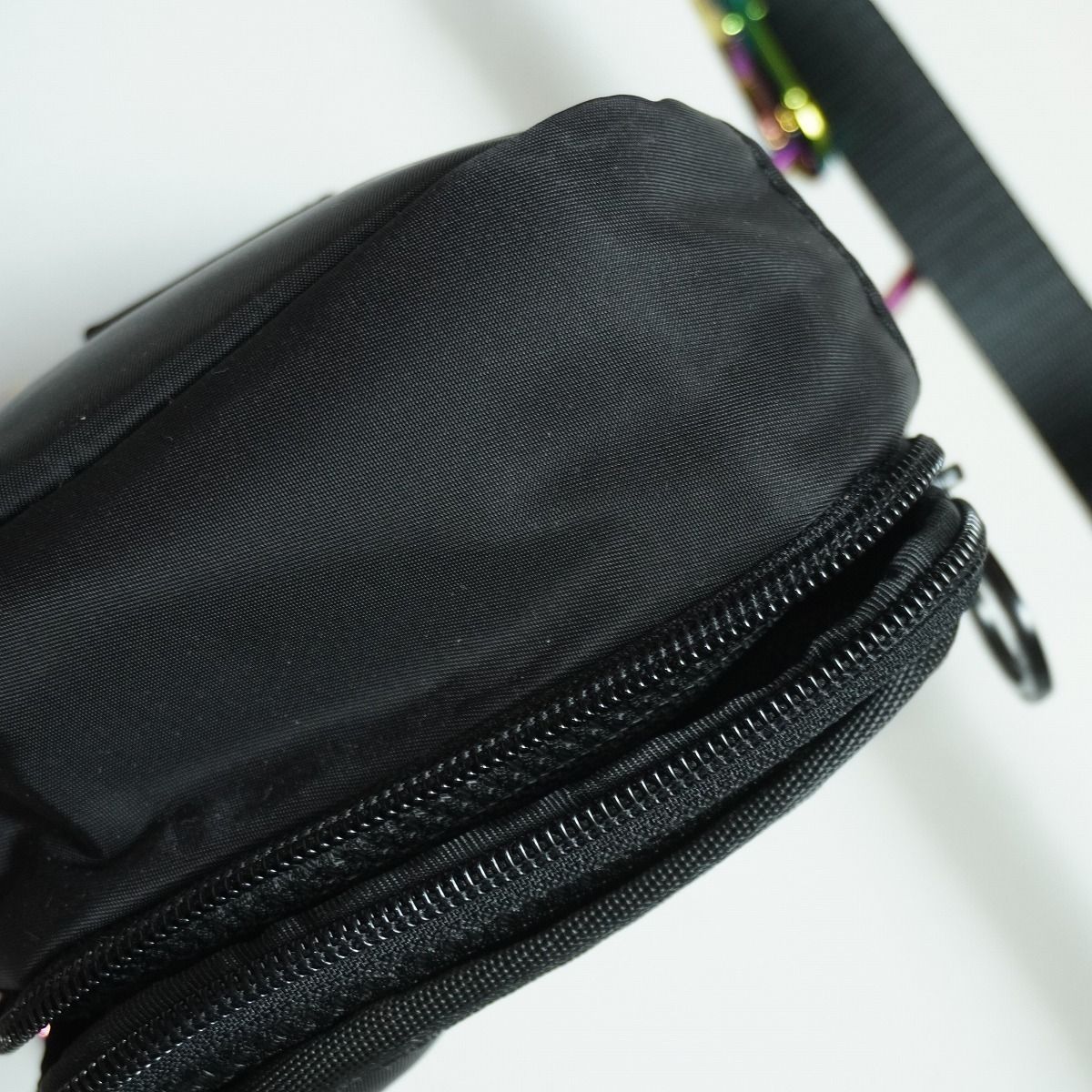 美品 M+RC NOIR マルシェノア RAINBOW TRAP BAG レインボー トラップ
