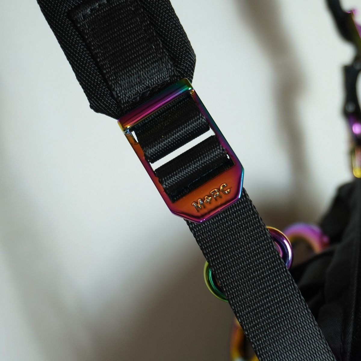 美品 M+RC NOIR マルシェノア RAINBOW TRAP BAG レインボー トラップ