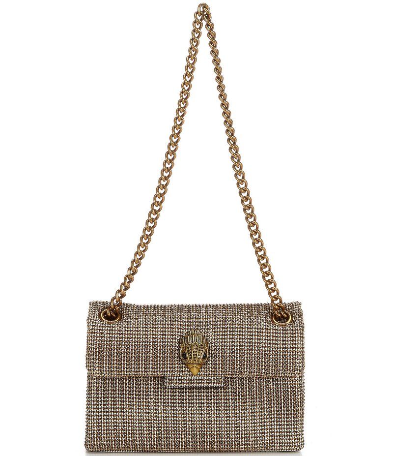 カートジェイガーロンドン レディース バッグ ショルダーバッグ ミニ Kurt Geiger London Kensington Mini Crystal Houndstooth Crossbody