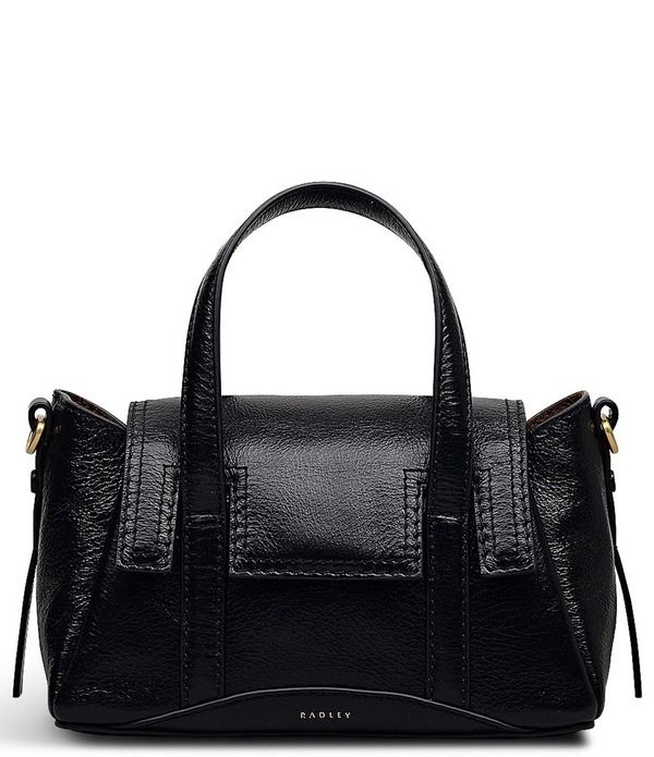 ラドリー ロンドン レディース バッグ Radley London Chancery Small Flapover Grab Satchel Bag Black ブラック