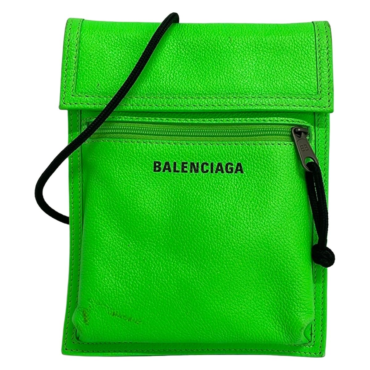 BALENCIAGA(バレンシアガ) ショルダーバッグ - 532298 グリーン ミニ
