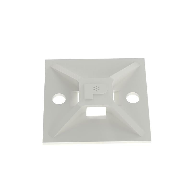 【新品】 パンドウイット マウントベース アクリル系粘着テープ付き 白 100個入り ABM112-AT-C