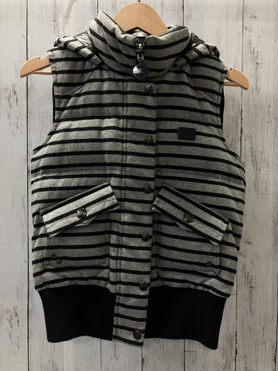 BURBERRY BLUE LABEL ダウンベスト FY503-208-09 リバーシブル 38