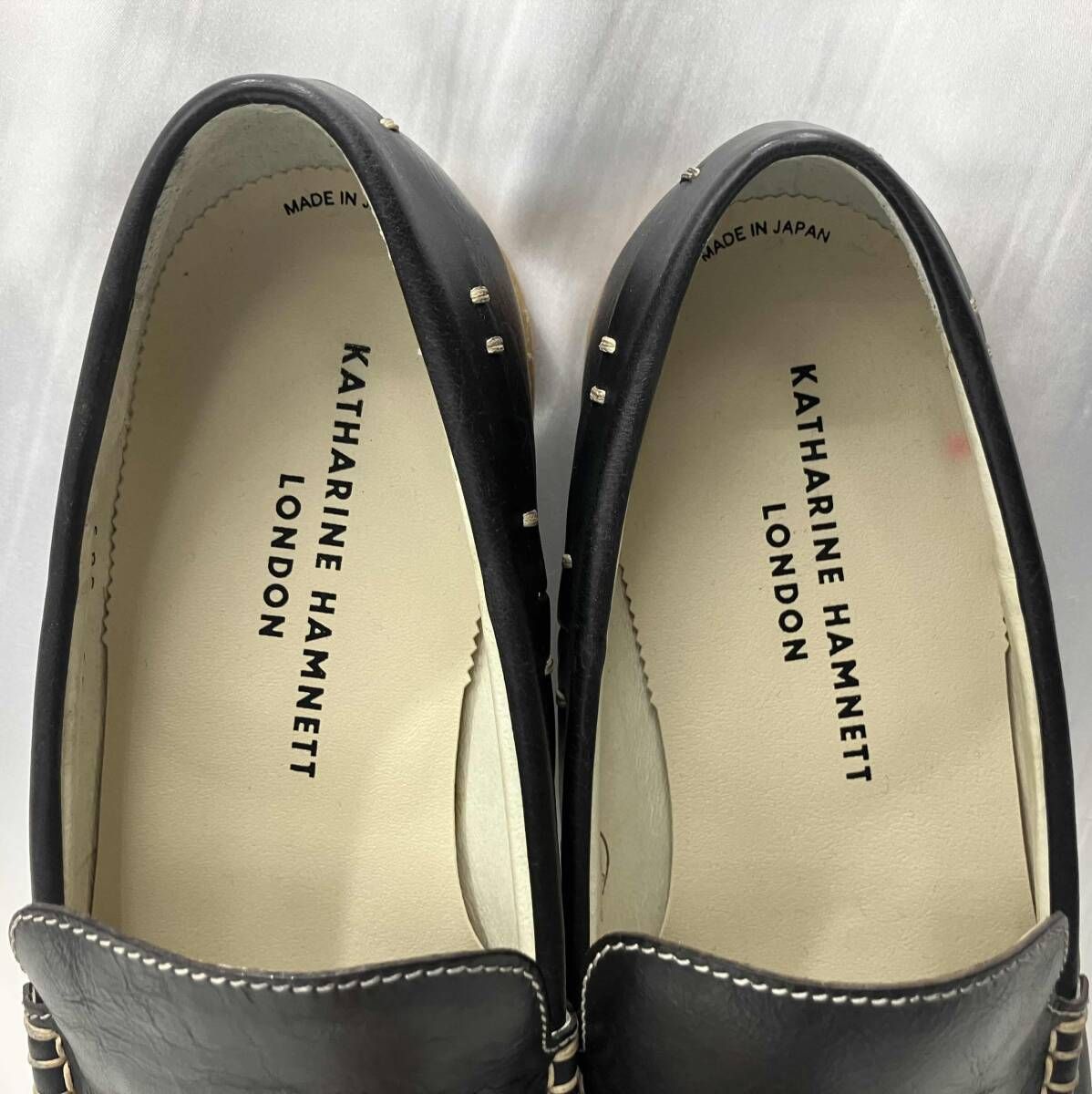 KATHARINE HAMNETT キャサリン ハムネット ロンドン 26cm レザー