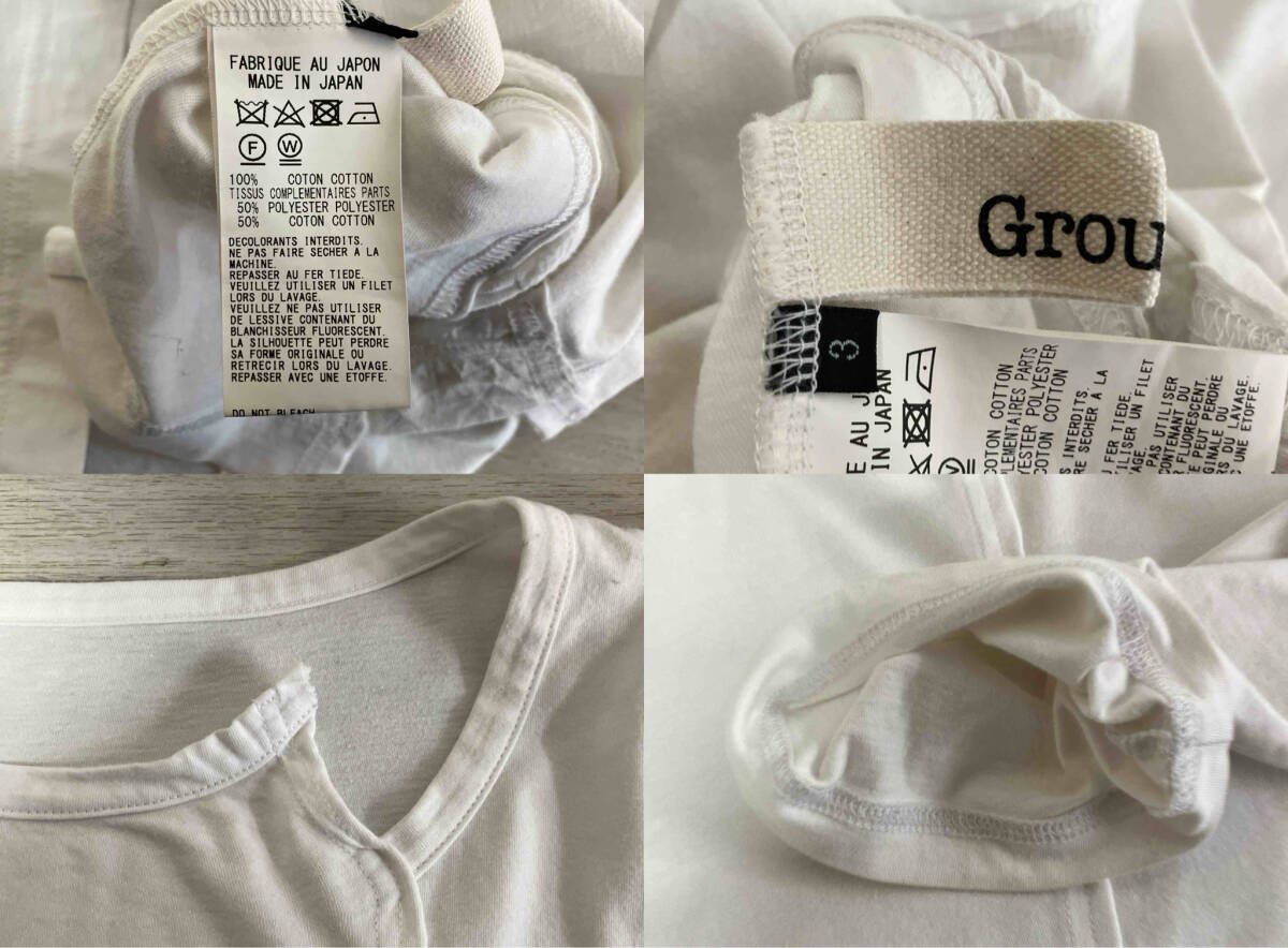 YOHJI YAMAMOTO ヨウジ ヤマモト Lサイズ 長袖Tシャツ ホワイト - メルカリ