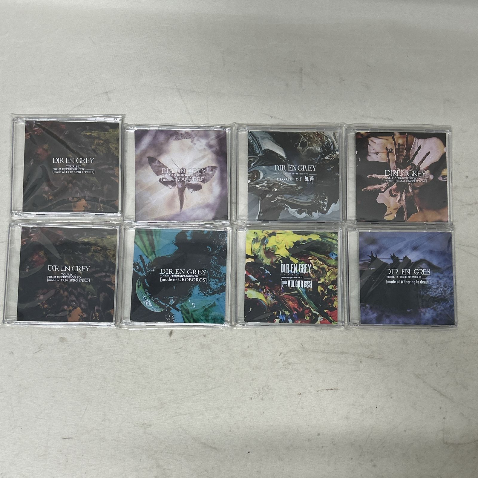 浜館21-1366] DIR EN GREY mode of TOUR SE FC限定 8cmCD 8枚セット